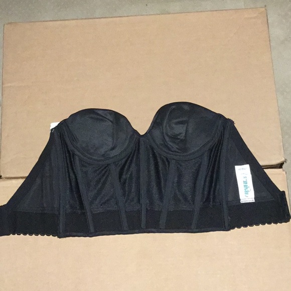 NWT $62 CARNIVAL INVISIBLE PLUNGE LONGLINE BRA 206 - Picture 6 of 8